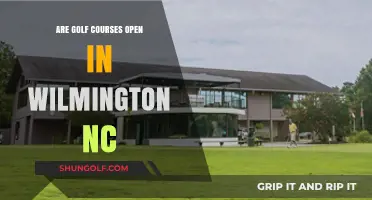 Golf Courses in Wilmington, NC: Are They Open for Play?