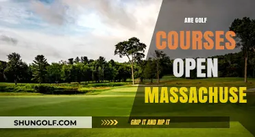 Are Golf Courses Open in Massachusetts? Current Status and Updates
