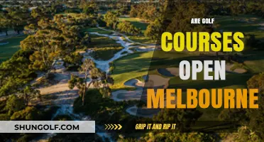 Melbourne Golf Courses: Current Open Status and Updates