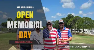 Memorial Day Golf: Are Courses Open for Play This Holiday?