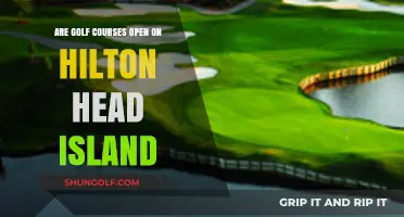 Hilton Head Island Golf Courses: Are They Open for Play?