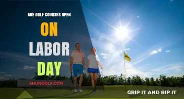 Are Golf Courses Open on Labor Day? Find Out Here!