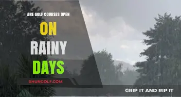 Golfing in the Rain: Are Courses Open on Wet Days?