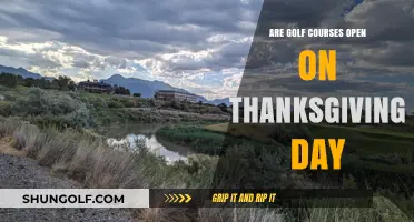 Are Golf Courses Open on Thanksgiving Day? Find Out Here!
