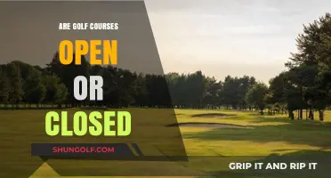 Are Golf Courses Open or Closed? Current Status and Updates