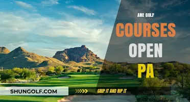 Are Golf Courses Open in PA? Current Status and Updates