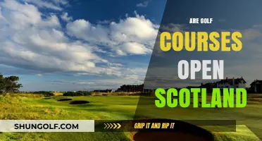 Are Golf Courses Open in Scotland? Current Status and Updates