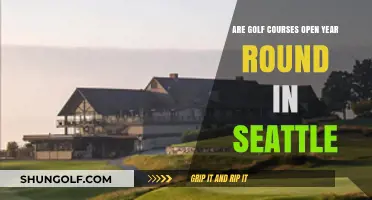 Are Seattle Golf Courses Open Year-Round? A Seasonal Guide