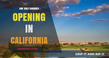California Golf Courses Reopening: What You Need to Know Now