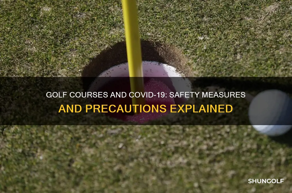 are golf courses safe during covid