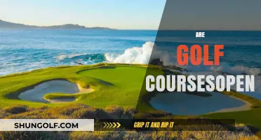 Golf Courses: Open or Closed?