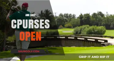Are Golf Courses Open? Current Status and Updates for Golfers