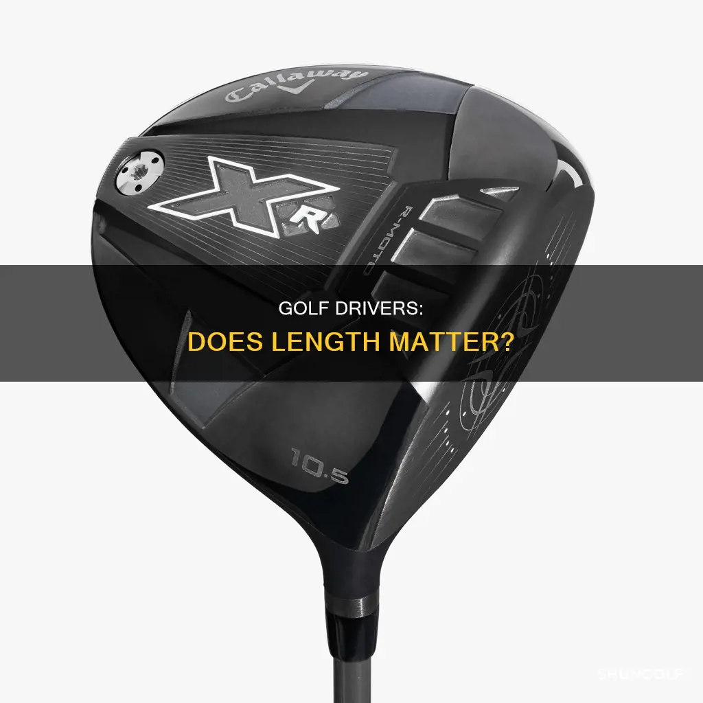are golf drivers different length