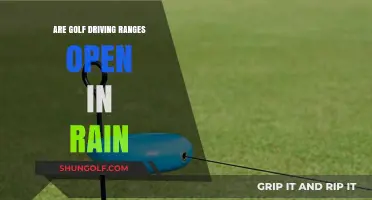 Can You Practice Golf in the Rain? Driving Range Policies Explained