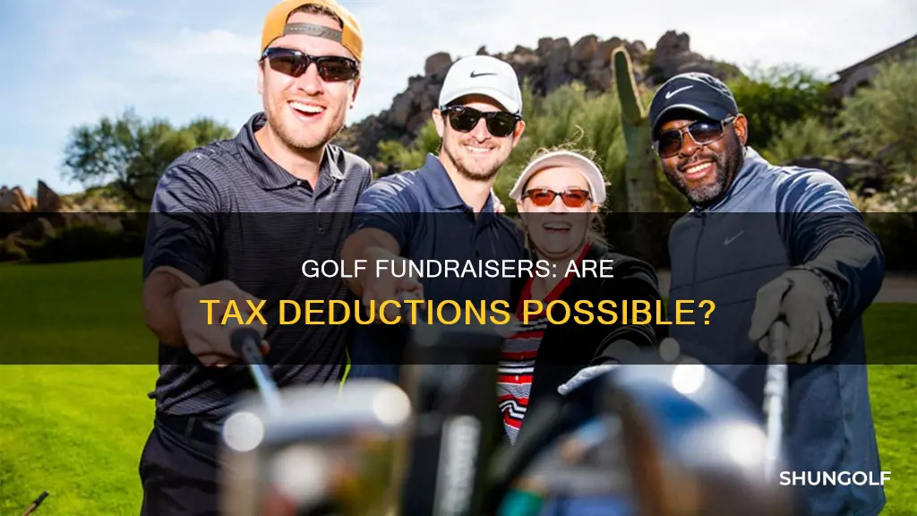 are golf fundraisers tax deductible