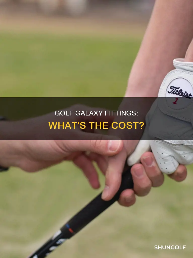 are golf galaxy fittings free