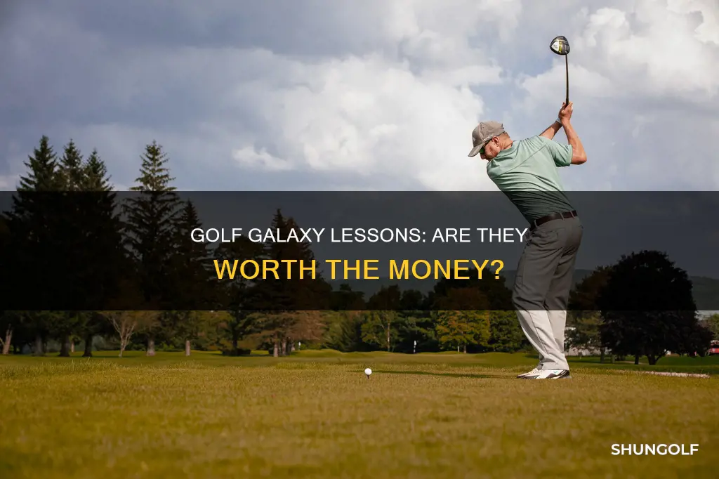 are golf galaxy lessons worth it