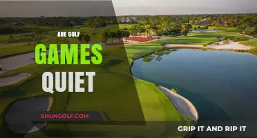 Are Golf Games Quiet? Exploring the Sounds of the Fairway