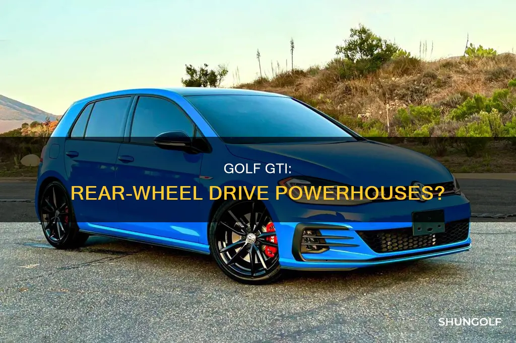 are golf gi cars rwd