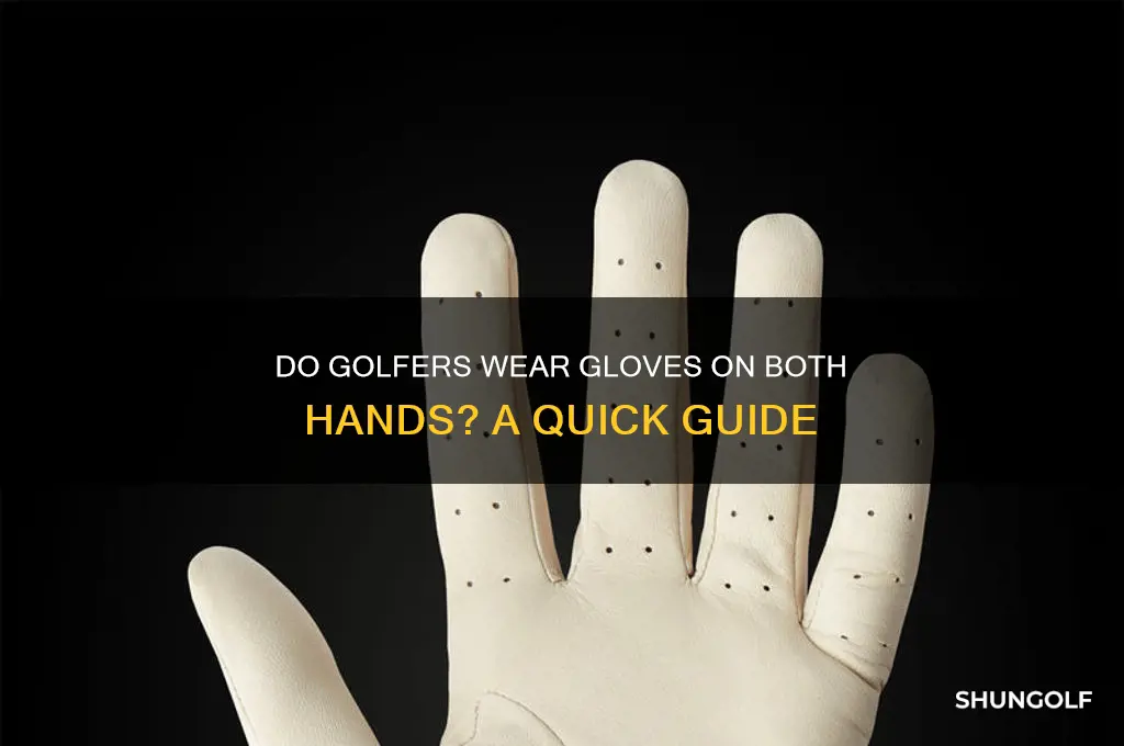 are golf gloves worn on both hands