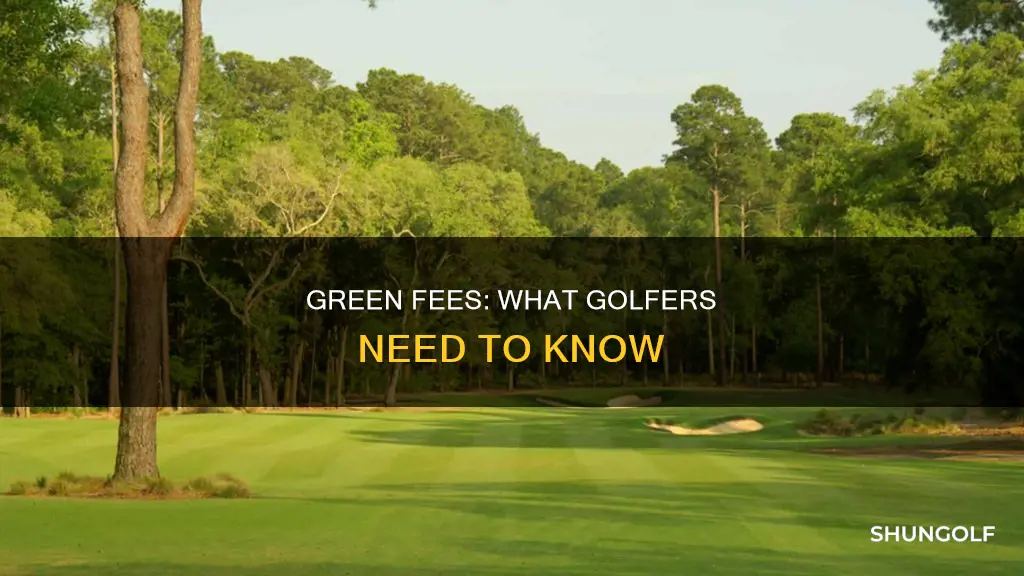 are golf green fees per person