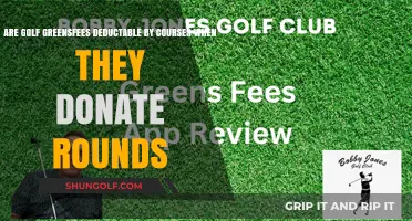 Can Golf Courses Deduct Donated Rounds as Greens Fees?