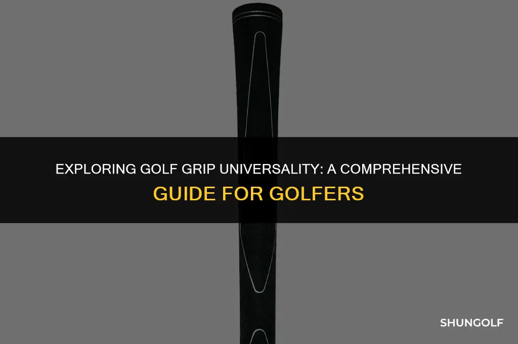 are golf grips universal