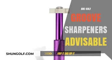 Golf Groove Sharpeners: Help or Hindrance?