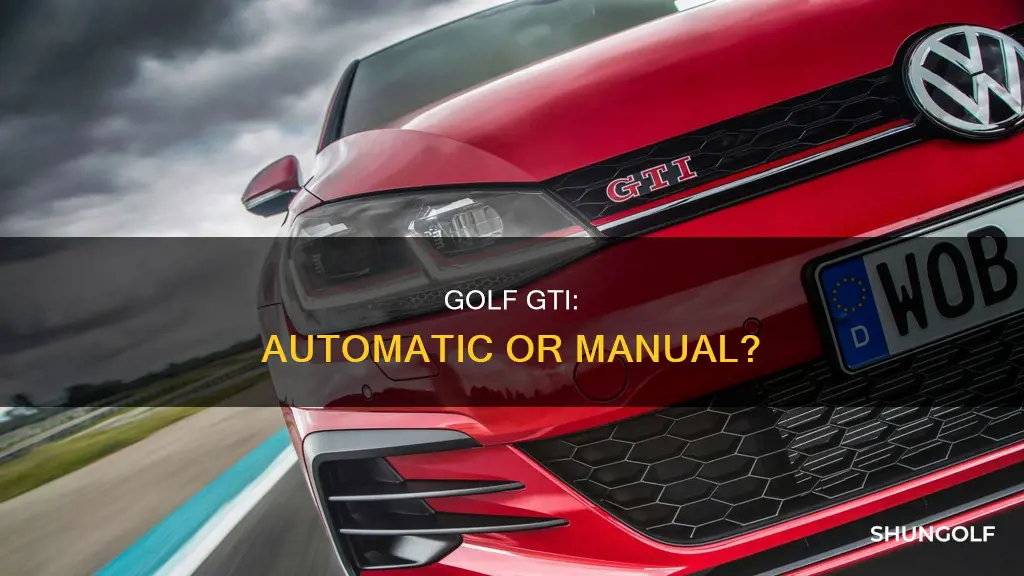 are golf gti automatic