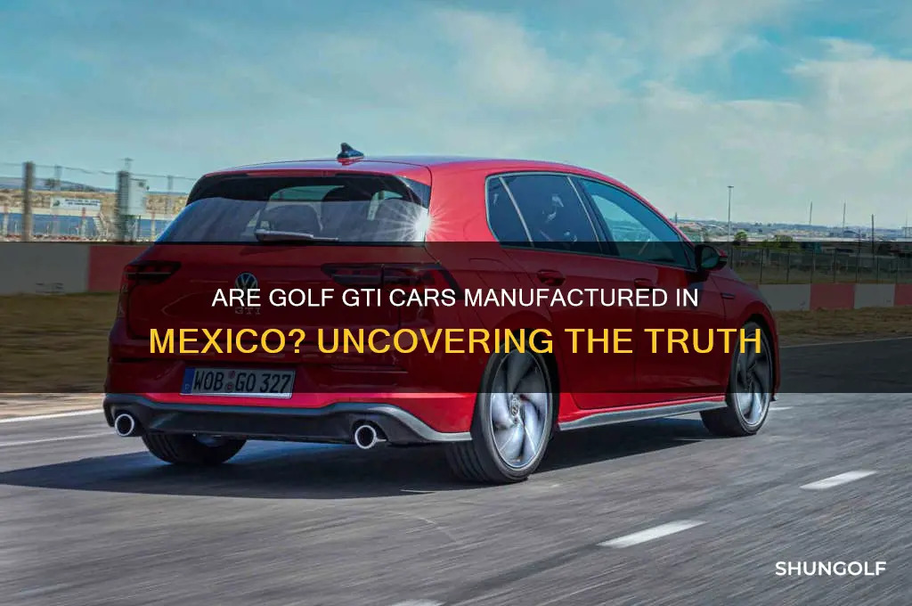 are golf gti cars made in mexico
