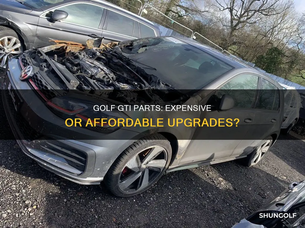 are golf gti parts expensive
