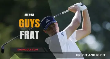 Golfers: The Ultimate Frat Boys?