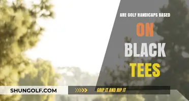 Are Golf Handicaps Calculated Using Black Tees? Unveiling the Truth