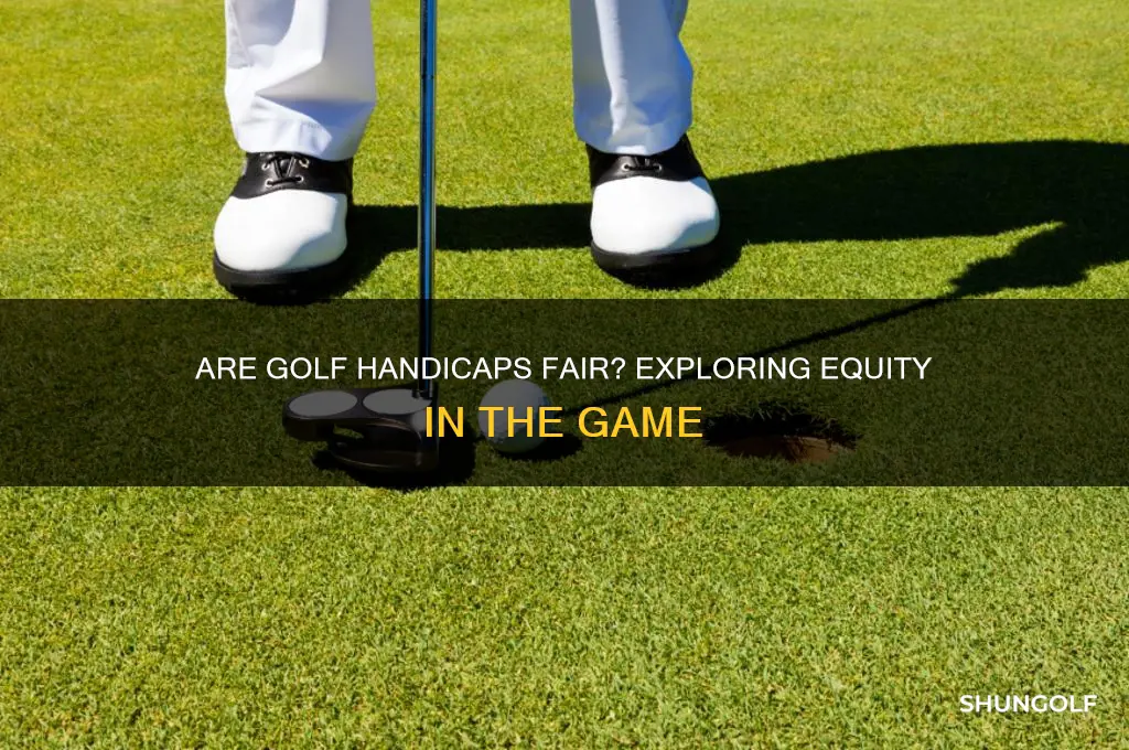 are golf handicaps fair