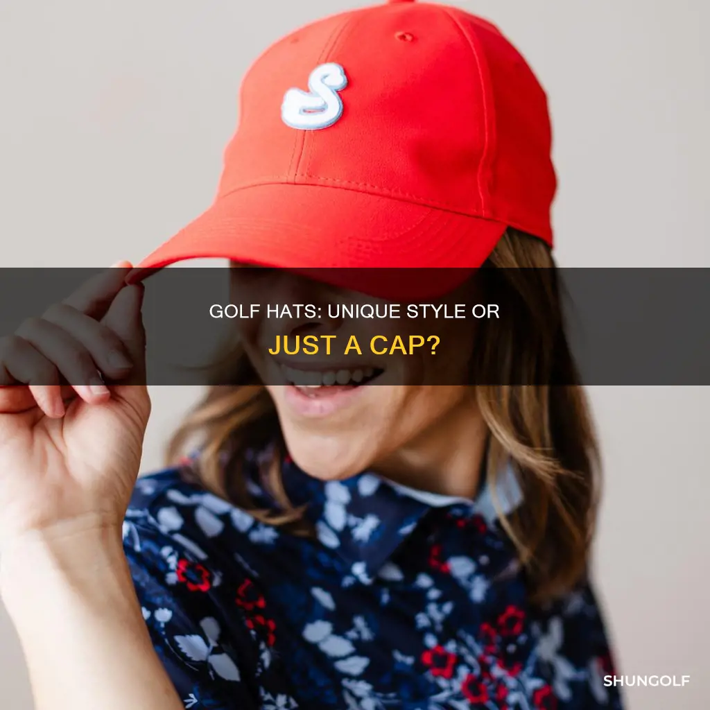 are golf hats different