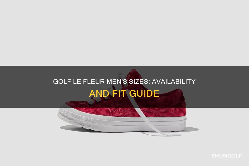 are golf le fleurs in men