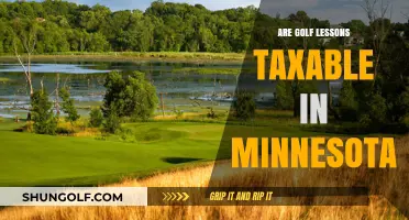 Golf Lessons: Taxable in Minnesota?