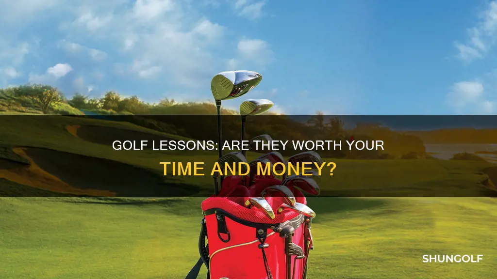 are golf lessons worth it