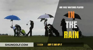 Golf in the Rain: Rules, Risks, and When Play Continues