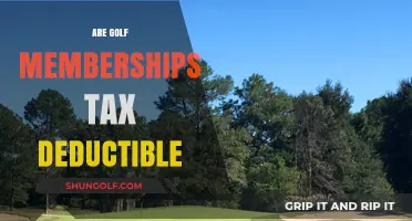Golf Membership Tax Write-offs: What You Can Deduct