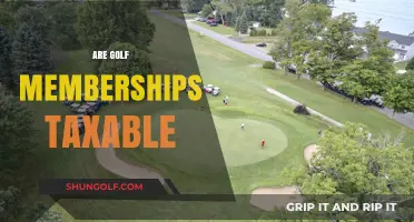 Golf Memberships: Taxable or Not?