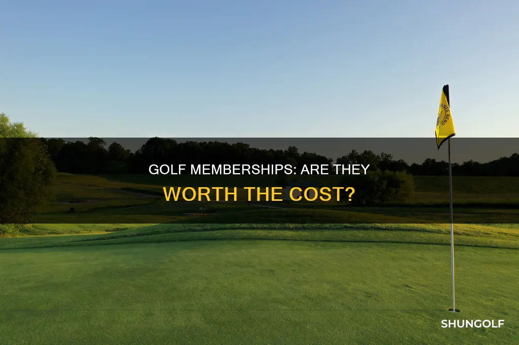 are golf memberships worth it