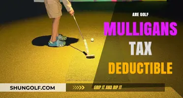 Golf Mulligans: Tax Write-Off or Not?