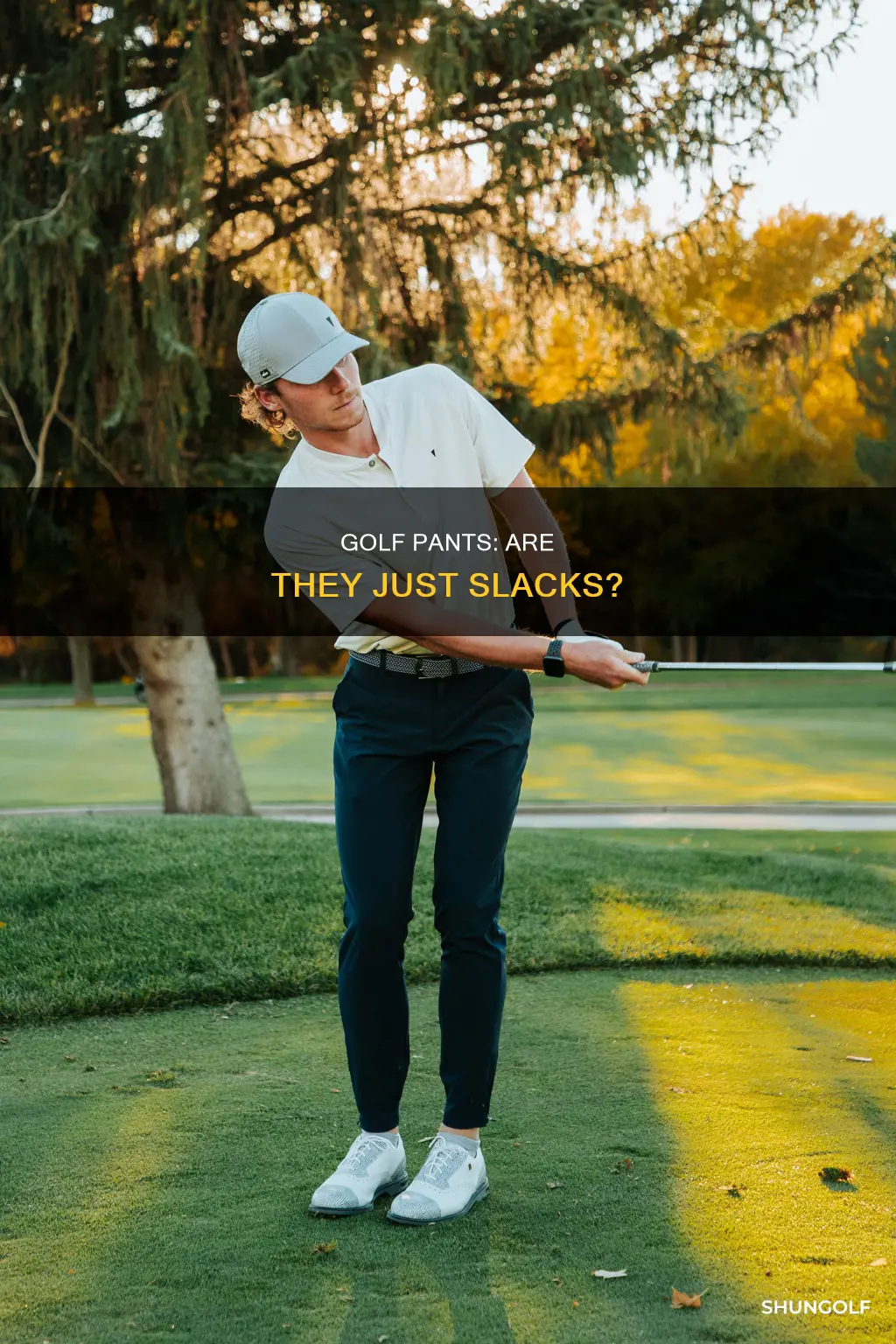 are golf pants just slacks