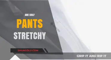Golf Pants: Stretchy or Not?