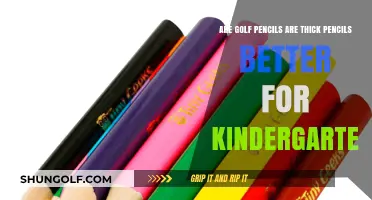 Golf Pencils vs. Thick Pencils: Which is Best for Kindergarteners?