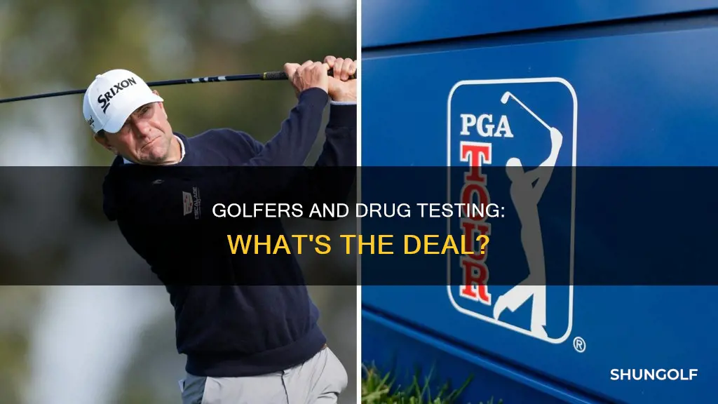 are golf players drug tested