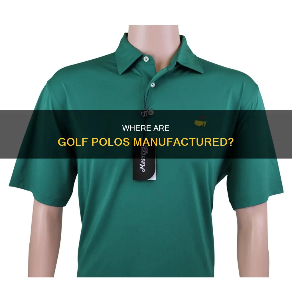 are golf polos made in factories