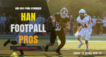 Golf vs. Football: Which Athletes Are Stronger?