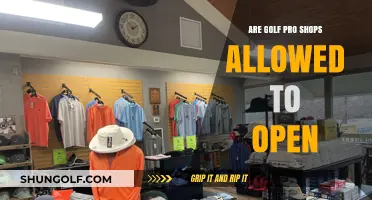 Can Golf Pro Shops Open? Legal Insights and Guidelines